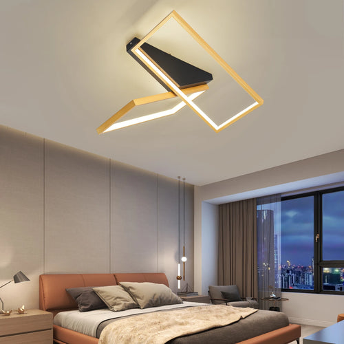Modern LED ceiling light for elegant interior décor - vue 7 sur 10