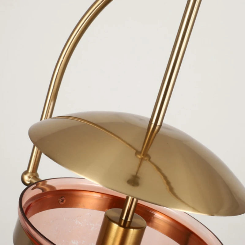 Minimalist glass pendant light for modern spaces - vue 5 sur 8