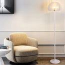 Atmosphere floor lamp for a modern elegant living room