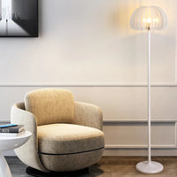 Atmosphere floor lamp for a modern elegant living room
