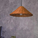 Handmade vintage rattan pendant light for indoor lighting