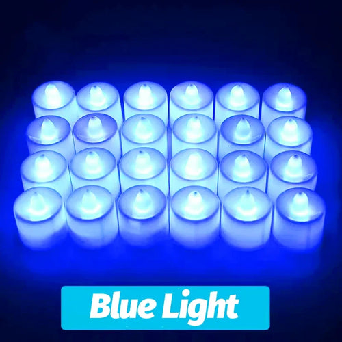 flameless led candles for wedding party decoration Christmas heart shaped