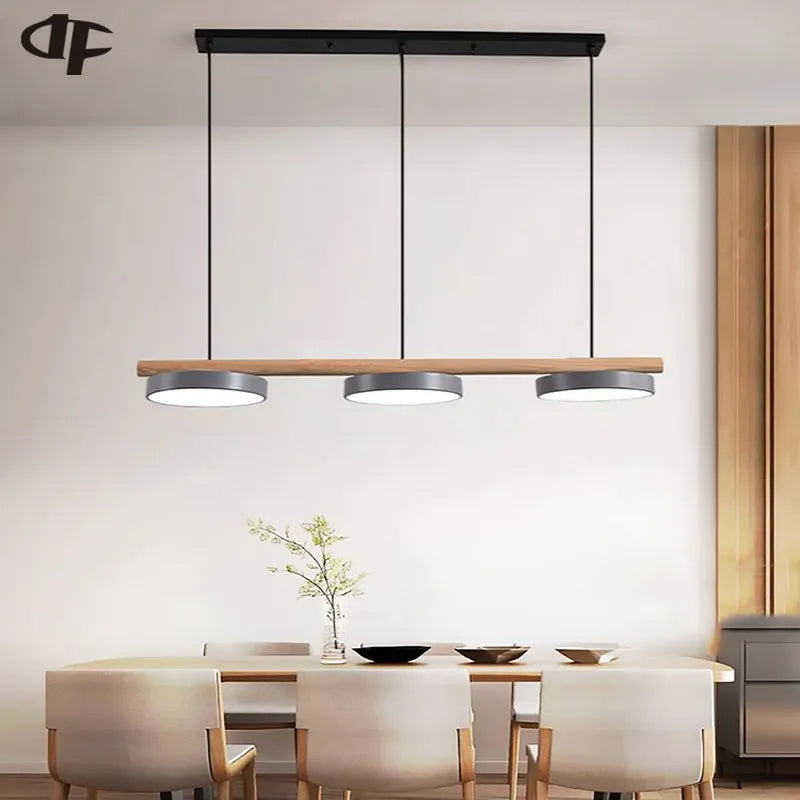 Scandinavian style LED pendant chandelier for bar, restaurant or living room ceiling - factory wholesale