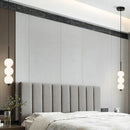 Nordic glass pendant light LED copper gourd 3-8 heads bedside hanging lamp for study, bedroom and living room