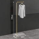 lightweight and modern Nordic clothes rack for stylish storage