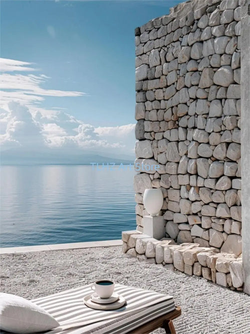 Modern Greece travel landscape posters