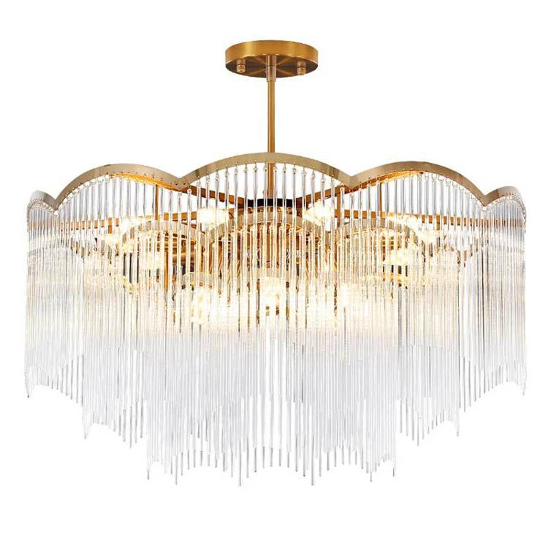 Modern luxury crystal chandelier for interiors