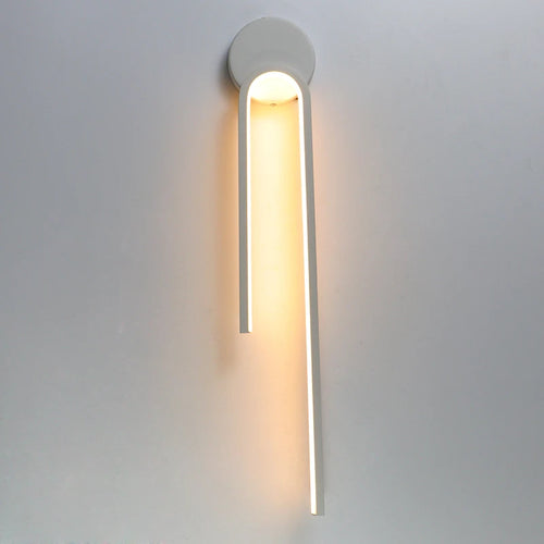 aluminium and silicone LED wall light - vue 3 sur 14