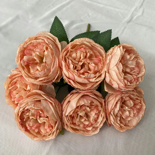 Decorative artificial rose bouquet for weddings and events - vue 16 sur 16