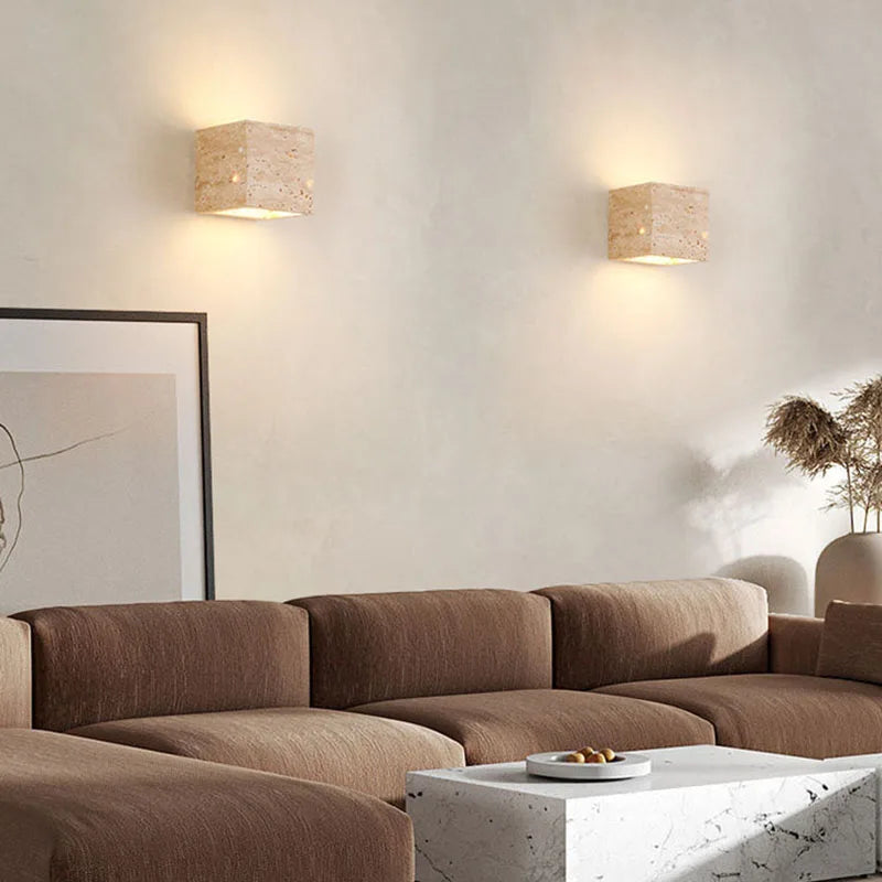 Creative cuboid LED wall light 3000k for stairs and hallway