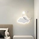 Modern cloud wall light for children's room decor