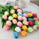 Luxury artificial tulip bouquet for interior decoration and weddings