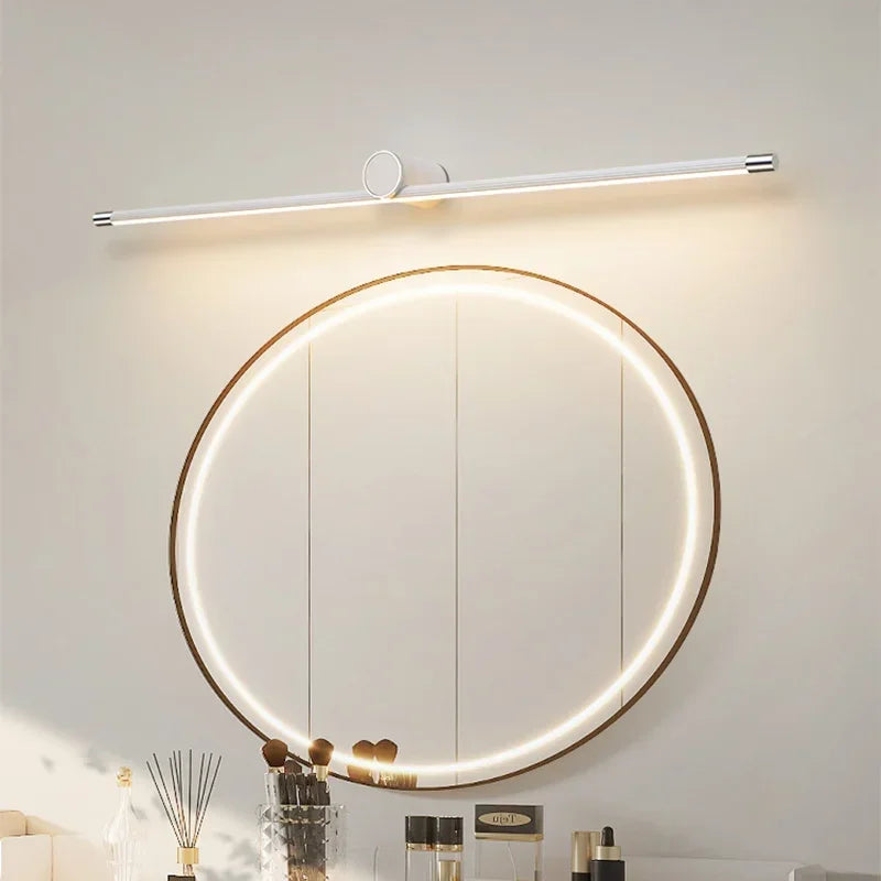 Modern LED wall light for interior decor and reading