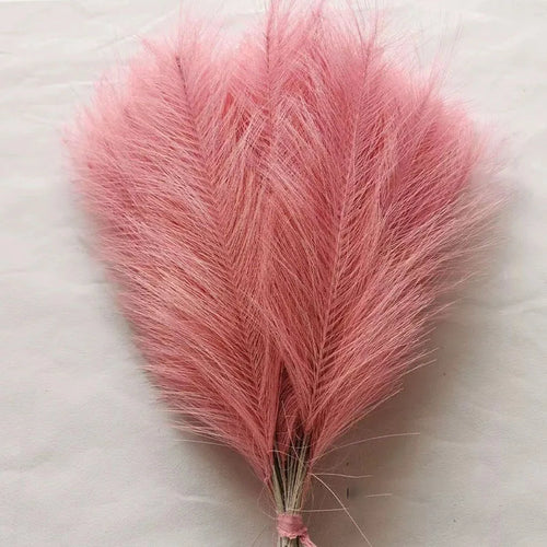 Artificial pampas grass flowers for home and party decoration - vue 8 sur 20