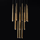 Nordic postmodern LED crystal chandelier pendant light