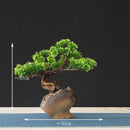 Artificial bonsai tree for indoor decoration and landscaping