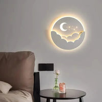 Modern LED wall light for decorative and ambient interiors