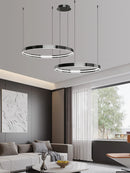 Modern metal chandelier for elegant indoor lighting