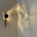 Chrome stainless steel LED wall light with science fiction style