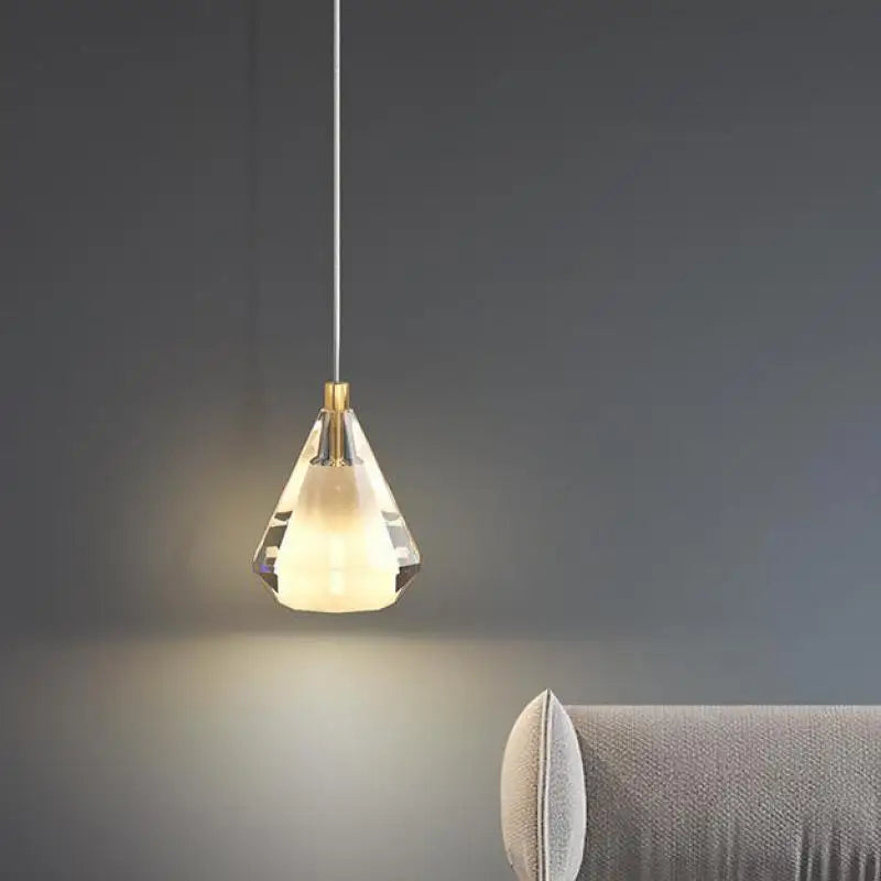 Antique copper crystal chandelier with luxurious modern design
