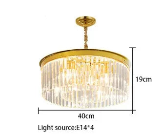 Elegant design crystal pendant chandelier for indoor lighting - vue 23 sur 22