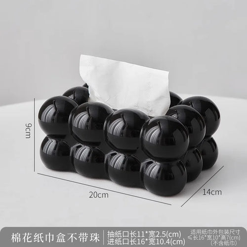 cloud tissue box for decoration and storage - vue 9 sur 8