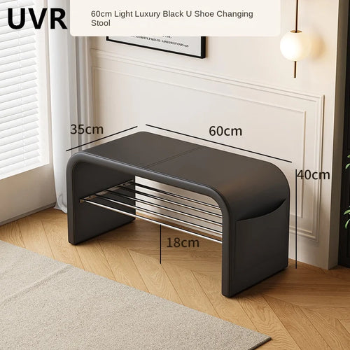 modern lightweight and luxurious bed stool for home - vue 3 sur 6