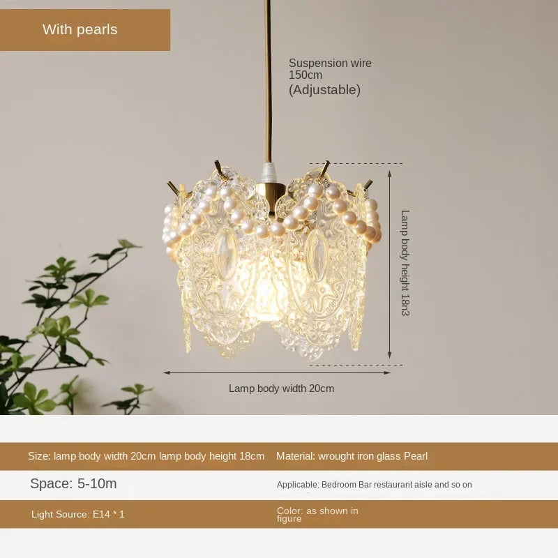 Lightweight crystal glass chandelier for modern lighting - vue 14 sur 30