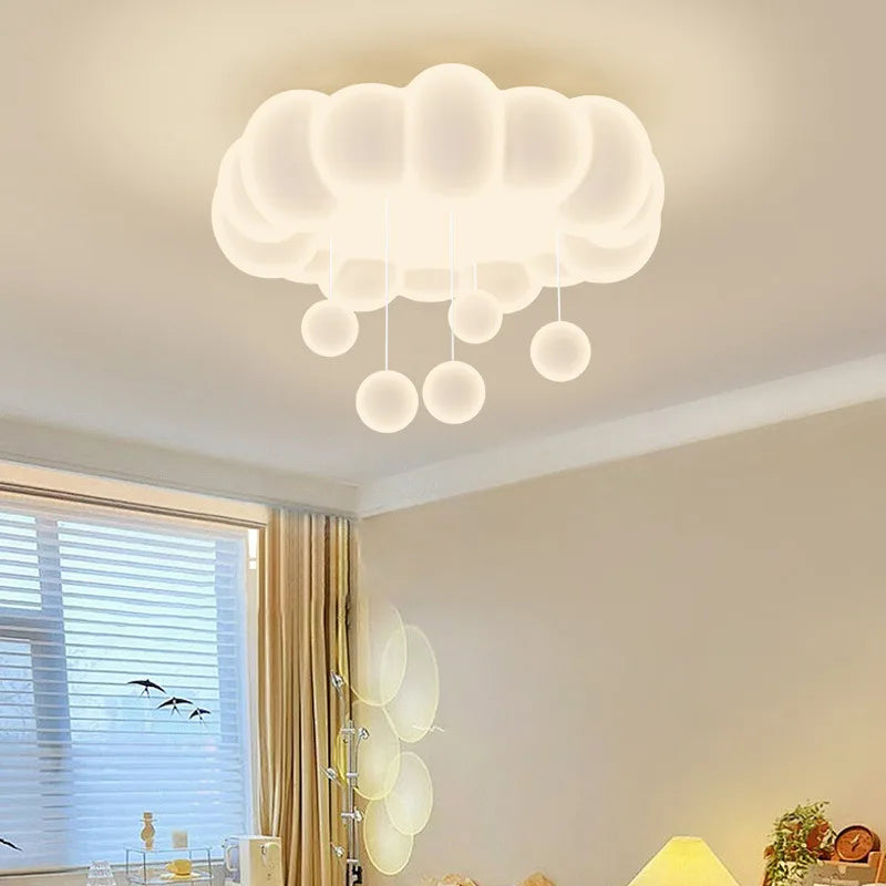 plafonnier moderne romantique pour chambre d enfant - vue 3 sur 12