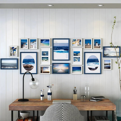 Creative photo frame set for modern decor - vue 6 sur 8