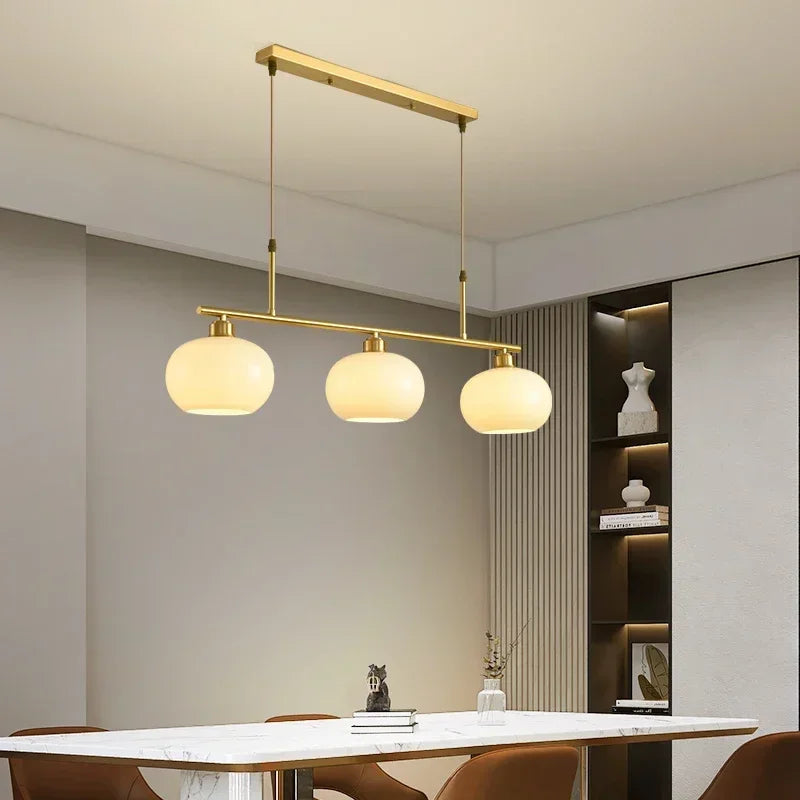 Simple nordic style modern pendant light indoor decoration - vue 5 sur 19
