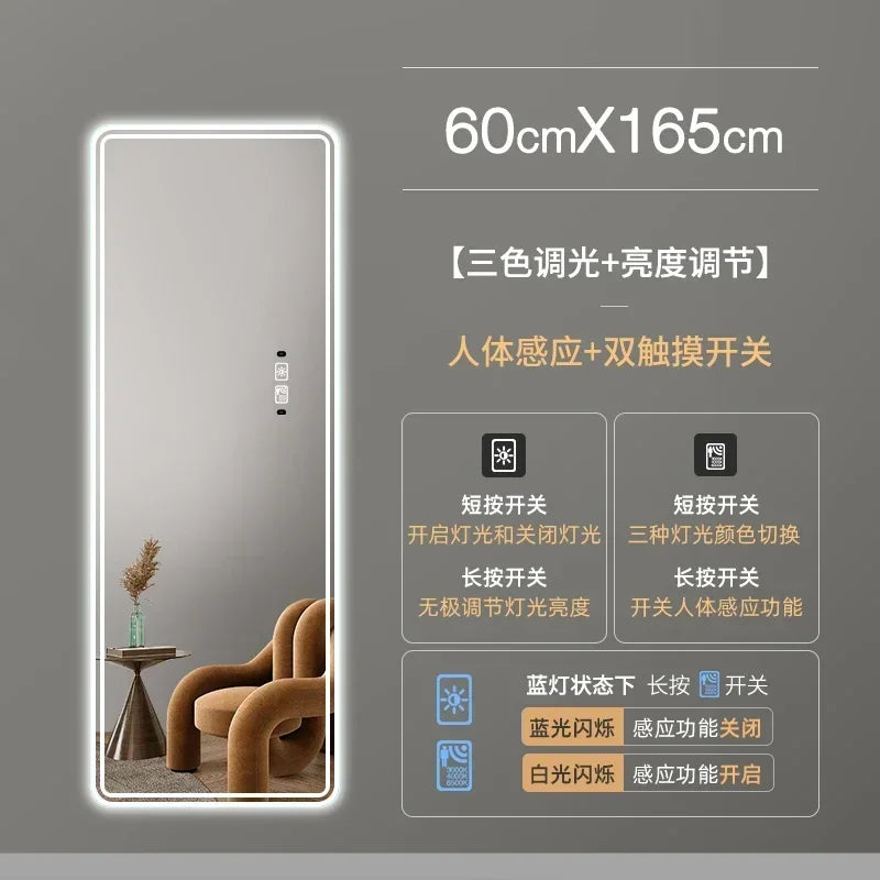 Large smart mirror for interior decoration - vue 7 sur 19