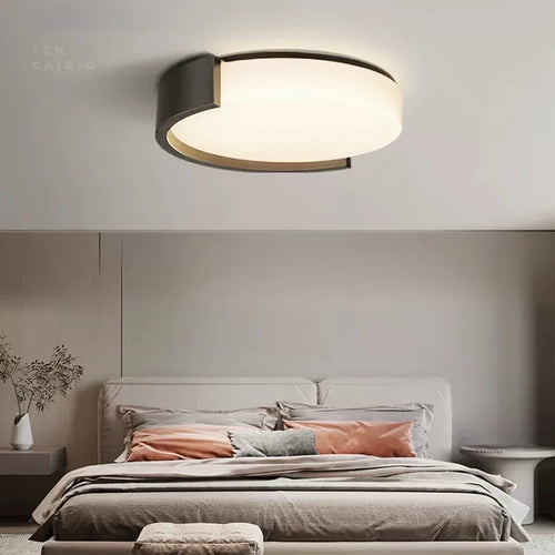 Modern decorative round LED ceiling light - vue 2 sur 10