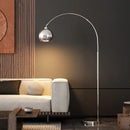 Italian fishing floor lamp, modern nordic design, light and elegant