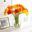 Artificial poppy flower for wedding and interior decoration
