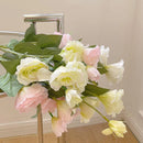 Large artificial silk roses for various decorations