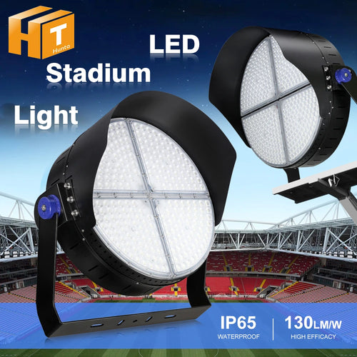projecteur led étanche pour stade éclairage extérieur terrain parking - vue 2 sur 8