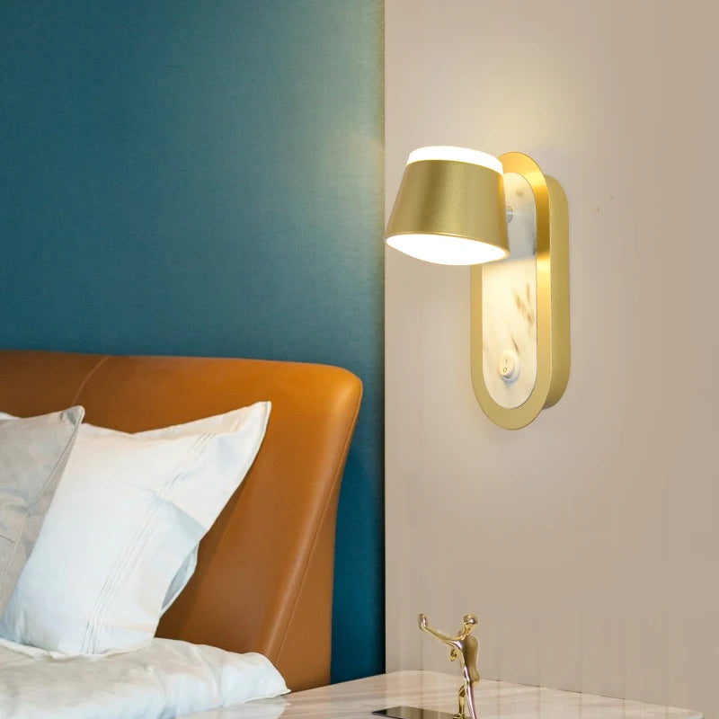 Minimalist nordic LED wall light modern home decoration - vue 4 sur 10