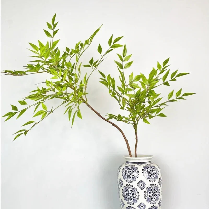 Large artificial bamboo plant for indoor and outdoor decoration - vue 5 sur 7