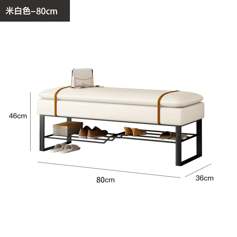 luxury shoe bench for a stylish interior - vue 21 sur 31