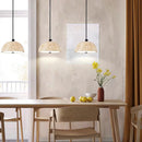 Retro nordic wabi-sabi stone chandelier for a zen atmosphere