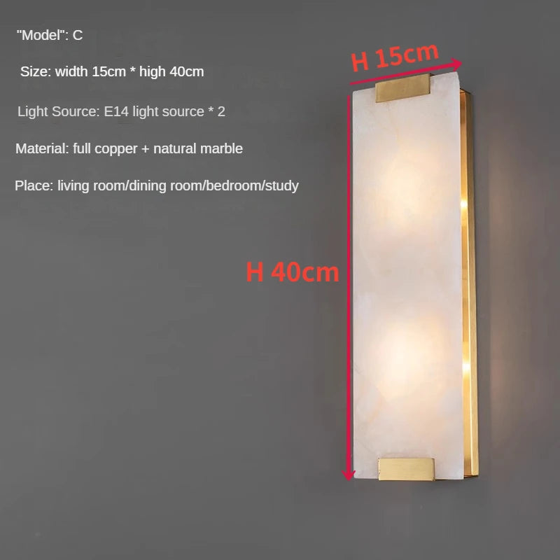 Creative and customisable copper LED wall light - vue 11 sur 11