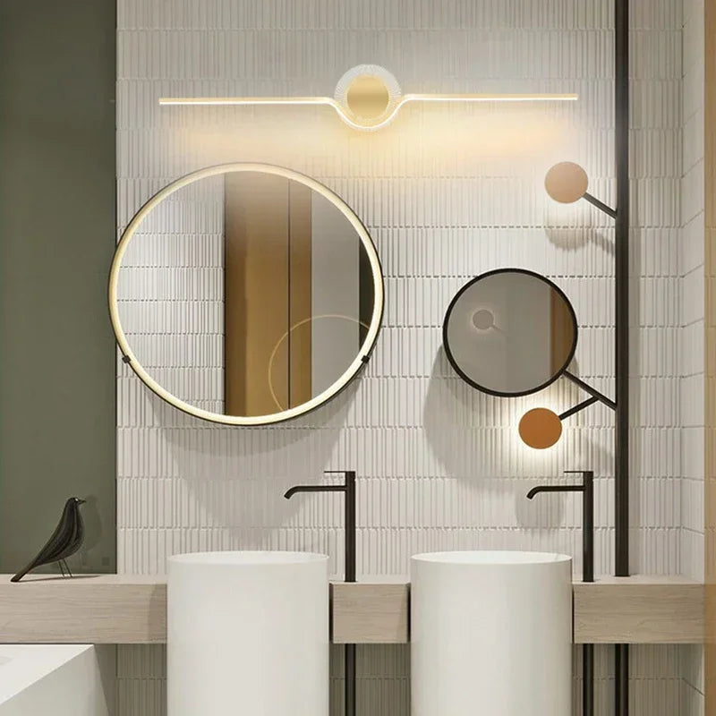 Modern LED wall light for bright indoor decoration - vue 3 sur 12