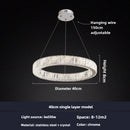 Modern crystal chandelier for elegant lighting