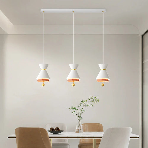 Creative adjustable smart touch pendant light for restaurant - vue 6 sur 17