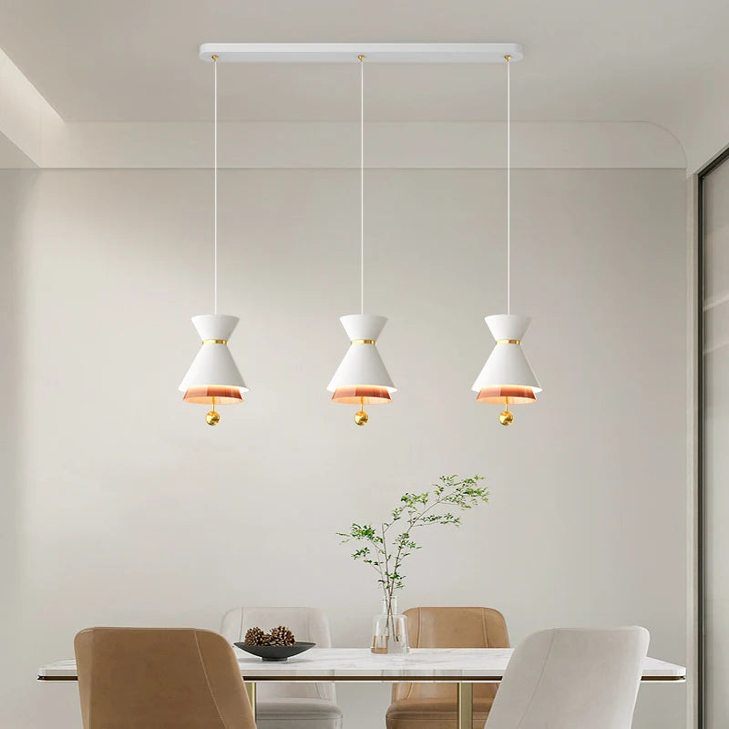 Creative adjustable smart touch pendant light for restaurant - vue 5 sur 17