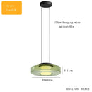 Levels series glass pendant light for modern decor