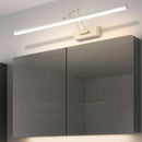 Waterproof LED mirror cabinet lamp foldable telescopic
