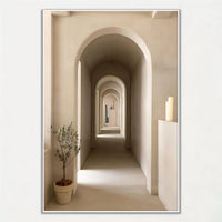 Modern bohemian wall art poster for interior decoration