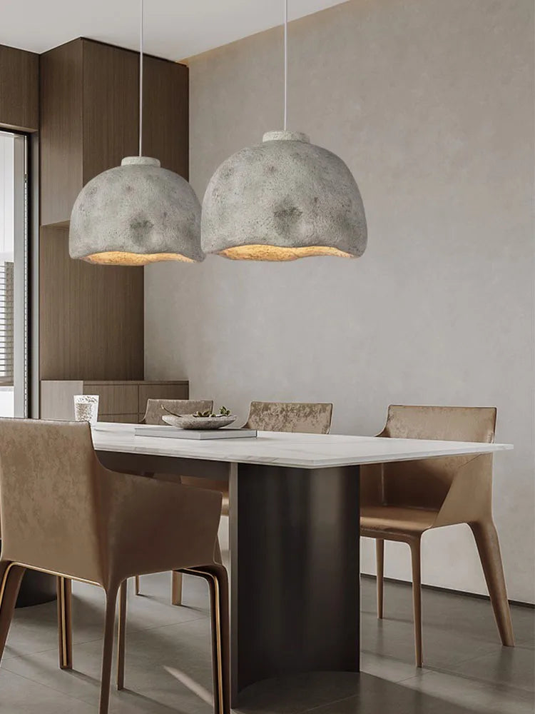 Modern nordic wabi-sabi chandelier - vue 3 sur 16